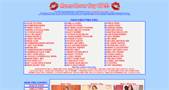 Desktop Screenshot of momsneversayno.com